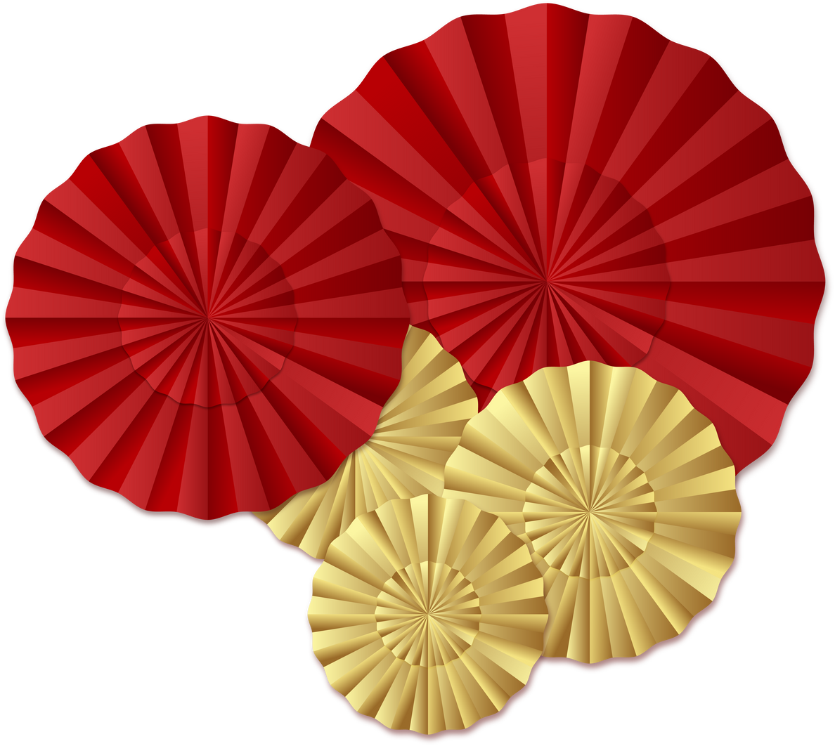 Chinese New Year Fan element Icon