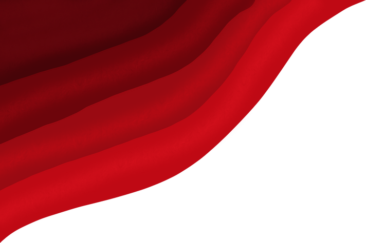 Red wave border