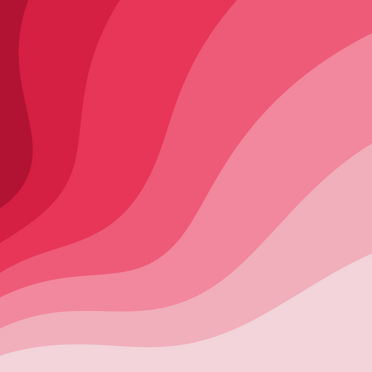 Red Gradation Wave Background