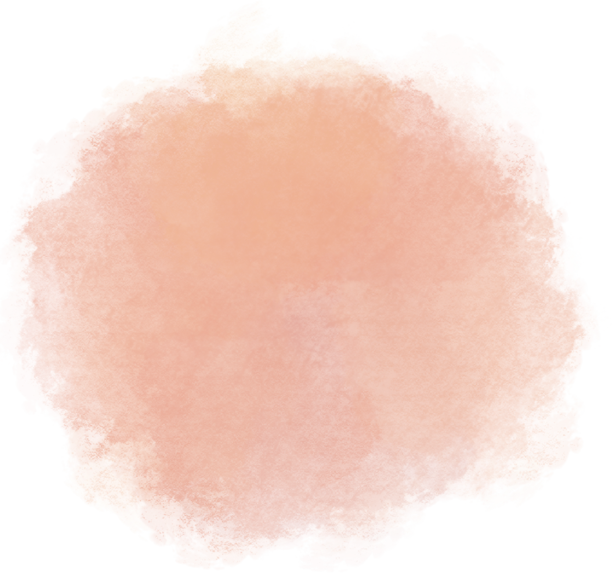 Orange watercolor stain paint background splash texture